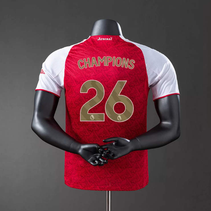 Arsenal 2025/26 Champions Hemmatröja Fotbollströja Herr CHAMPIONS 26