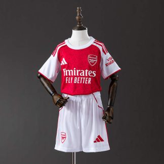 Arsenal 2025/26 Hemmatröja Barn Fotbollströja med Shorts