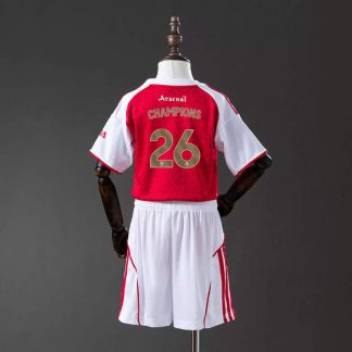 Arsenal 2025/26 Champions Hemmatröja Barn Fotbollsställ CHAMPIONS 26