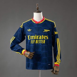 Arsenal 2026/27 Bortatröja Långärmad Fotbollströja Herr