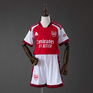 Arsenal 2026/27 Hemmaställ Barn Fotbollströja Set med Shorts