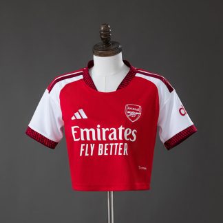 Arsenal 2026/27 Hemmatröja Dam Crop Top Fotbollströja
