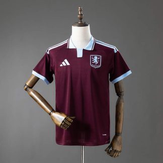 Aston Villa 2026/27 Hemmatröja Kortärmad Fotbollströja Herr