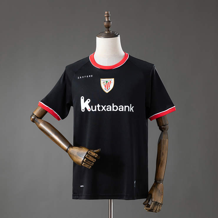 Athletic Bilbao 2026/27 Bortatröja Svart Fotbollströja Herr