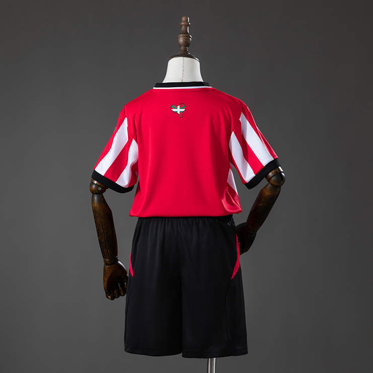 Athletic Bilbao 2026/27 Hemmatröja Barn Fotbollsställ med Shorts