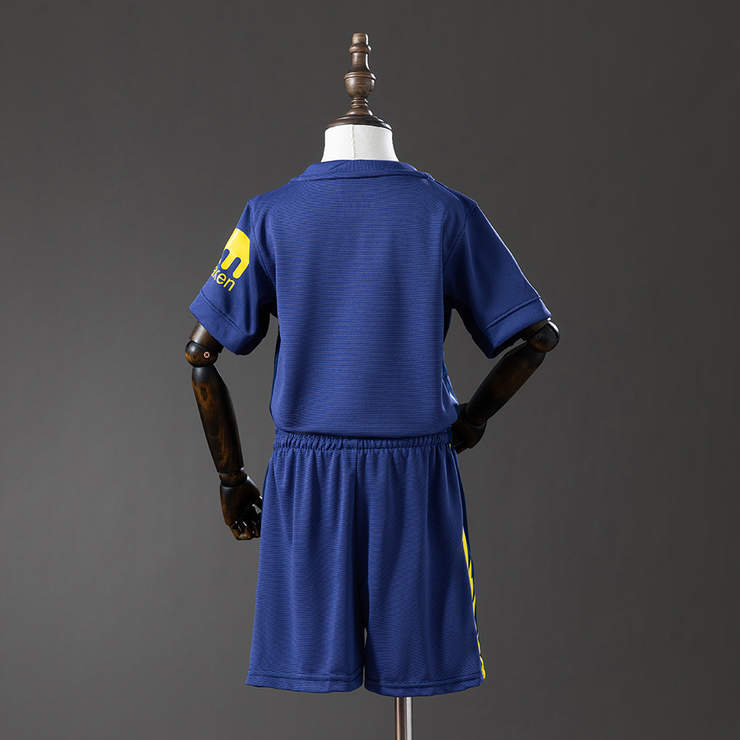 Atlético Madrid 2025/26 Bortaställ Barn Fotbollströja med Shorts