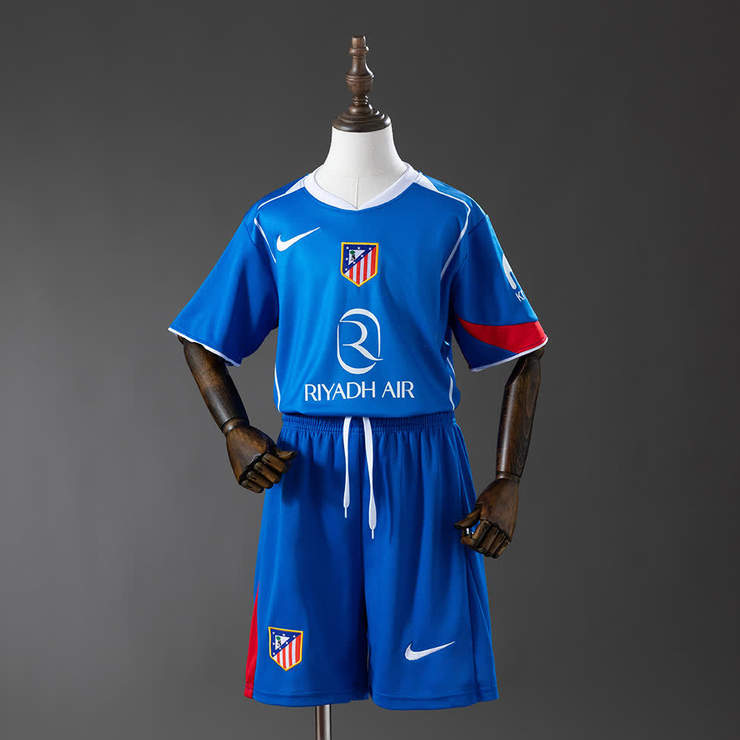 Atlético Madrid 2025/26 Tredjeställ Barn Fotbollströja med Shorts