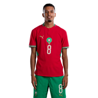 Azzedine Ounahi 8 Marocko VM 2026 Hemmaställ Herr