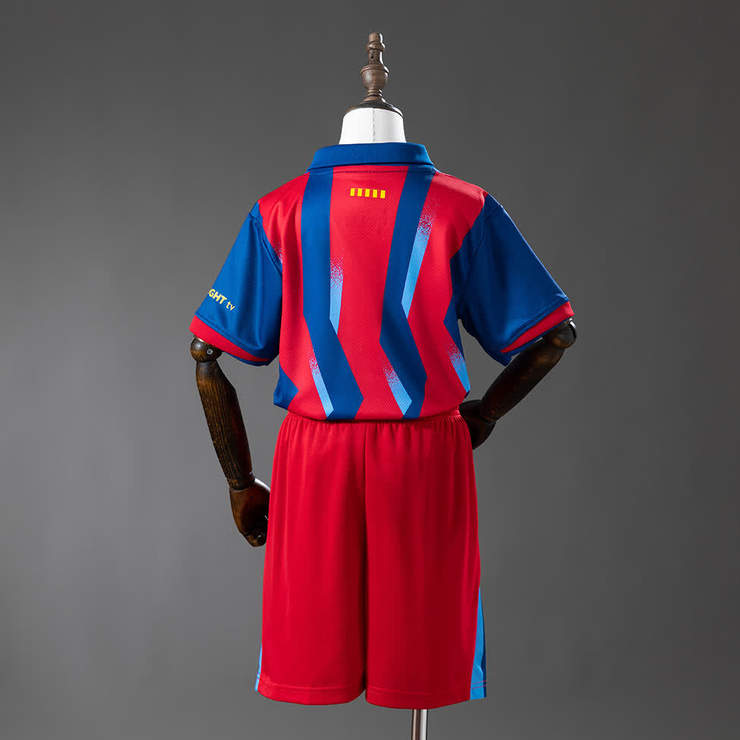 Barcelona 2025/26 Fjärdetröja Barn Fotbollsställ med Shorts