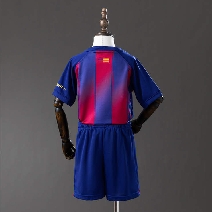 Barcelona 2025/26 Hemmatröja Barn Fotbollsställ med Shorts