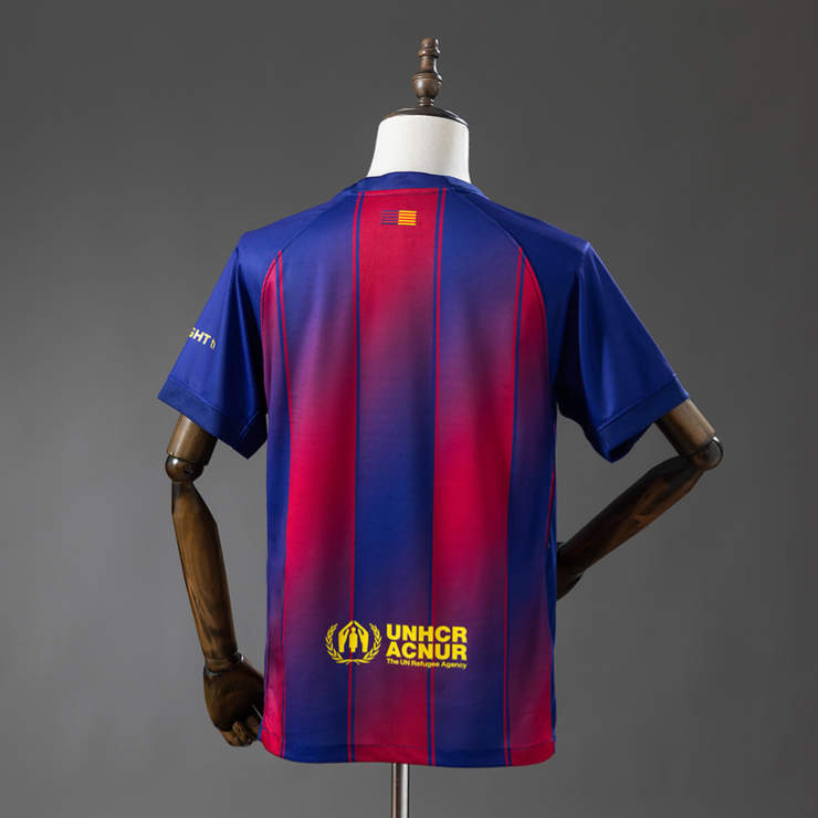 Barcelona 2025/26 x DPLAY Fotbollströja Herr Kortärmad
