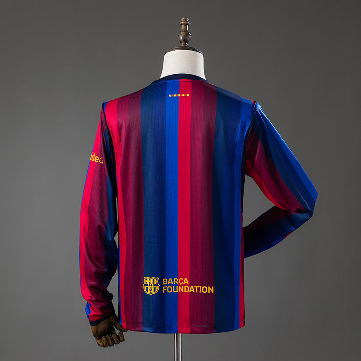 Barcelona 2026/27 Hemmatröja Herr Långärmad Fotbollströja
