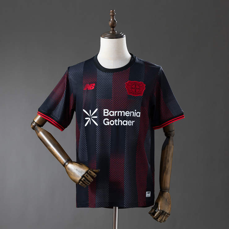Bayer 04 Leverkusen 2025/26 Hemmatröja Kortärmad Fotbollströja Herr