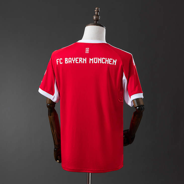 Bayern München 2025/26 Hemmatröja Kortärmad Fotbollströja Herr