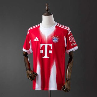 Bayern München 2025/26 Hemmatröja Kortärmad Fotbollströja Herr