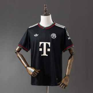 Bayern München 2025/26 Tredjetröja Kortärmad Fotbollströja Herr