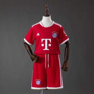Bayern München 2026/27 Hemmaställ Barn Fotbollsställ med Shorts