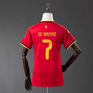 Belgien VM 2026 Hemmatröja Dam Kevin De Bruyne 7 Fotbollströja