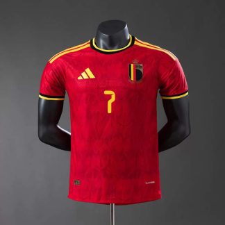 Belgien VM 2026 Hemmatröja Kevin De Bruyne 7 Fotbollströja Herr