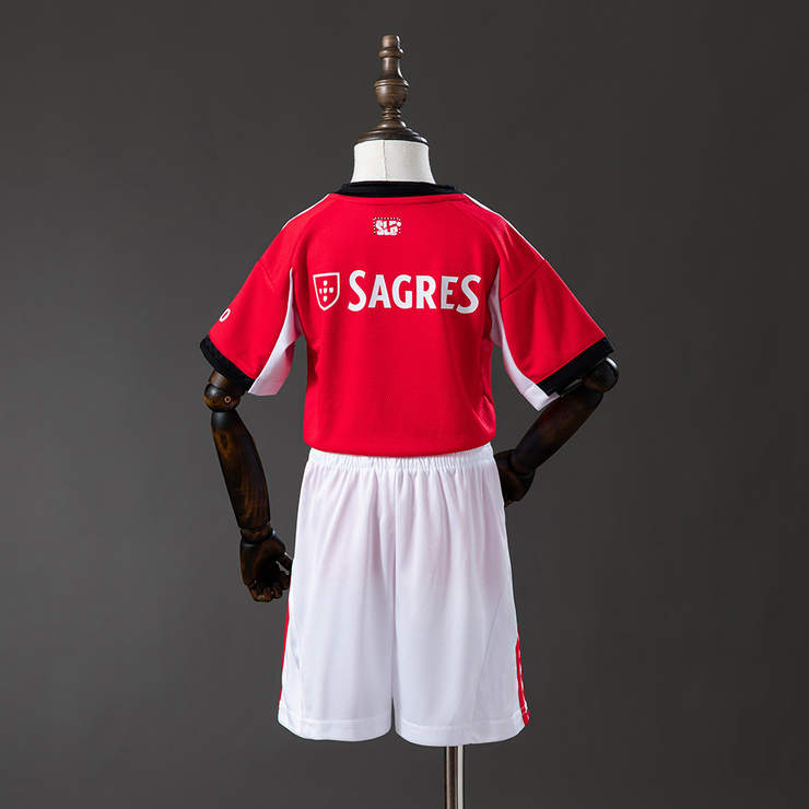 Benfica 2025/26 Hemmaställ Barn Fotbollströja med Shorts