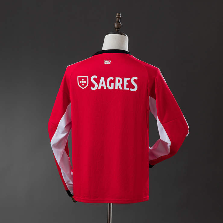 Benfica 2025/26 Hemmatröja Långärmad Fotbollströja Herr