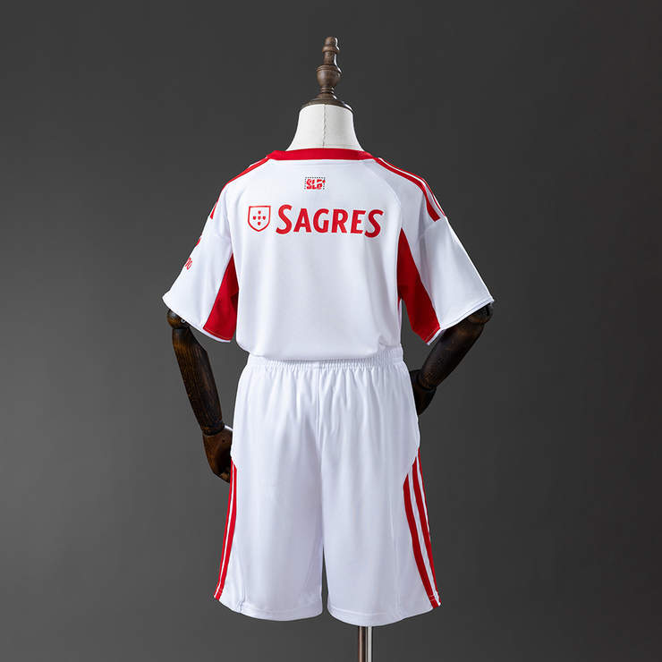 Benfica 2025/26 Tredjeställ Barn Fotbollströja med Shorts