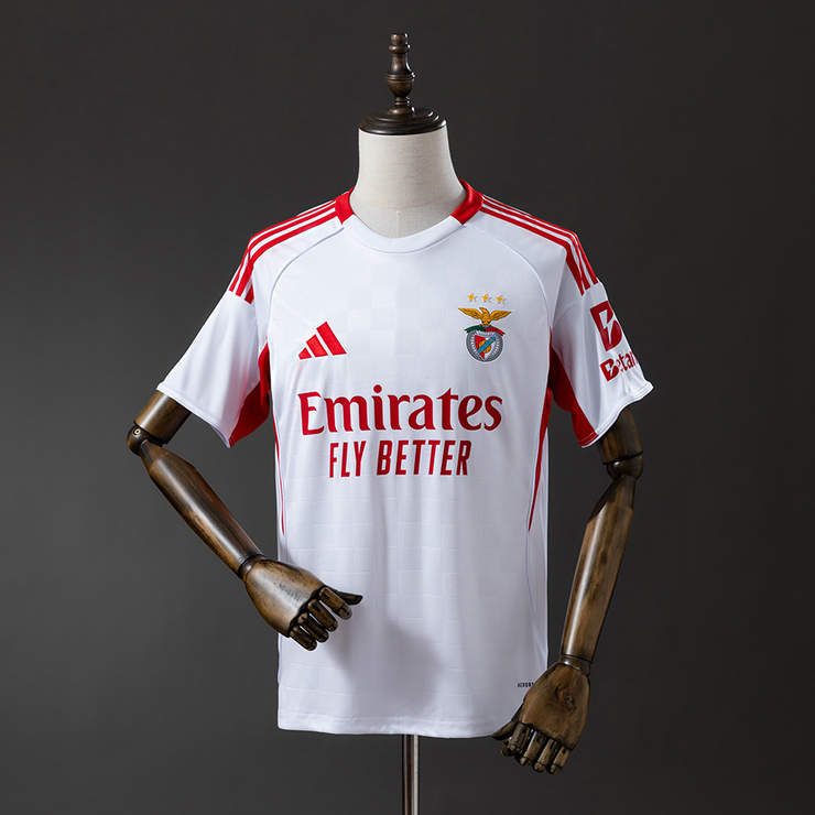 Benfica 2025/26 Tredjetröja Kortärmad Fotbollströja Herr