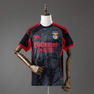 Benfica 2026/27 Special Edition Svart Röd Fotbollströja Herr