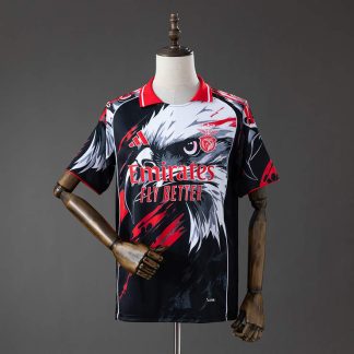 Benfica 2026/27 Special Edition Svart Vit Fotbollströja Herr