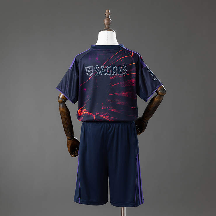 Benfica 2026/27 Tredjeställ Barn Fotbollsställ med Shorts