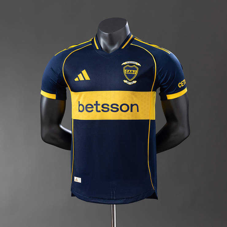 Boca Juniors 2025/26 Hemmatröja Kortärmad Fotbollströja Herr