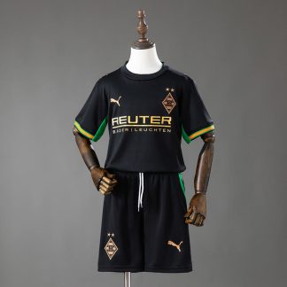 Borussia Mönchengladbach 2026/27 Bortaställ Barn Fotbollströja med Shorts