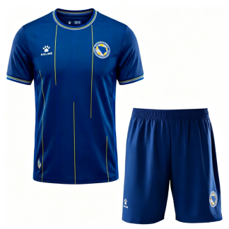 Bosnien och Hercegovina VM 2026 Hemmaställ Barn Fotbollströja med Shorts