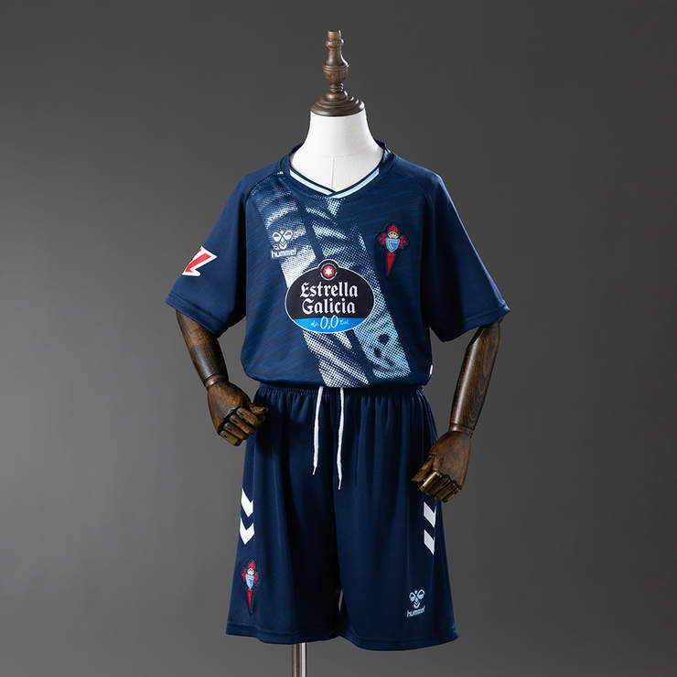 Celta de Vigo 2025/26 Bortaställ Barn Fotbollströja med Shorts