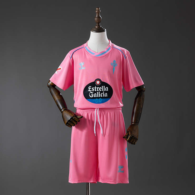Celta de Vigo 2025/26 Tredjeställ Barn Fotbollströja med Shorts