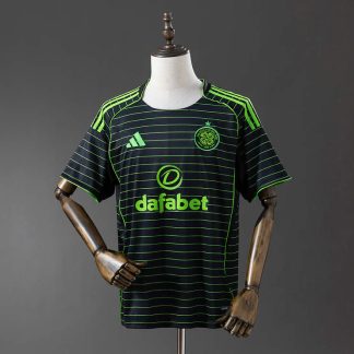 Celtic 2025/26 Bortatröja Kortärmad Fotbollströja Herr