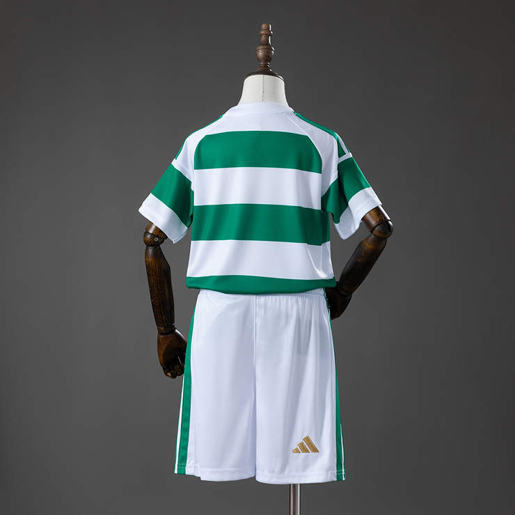 Celtic 2026/27 Hemmaställ Barn Fotbollströja med Shorts