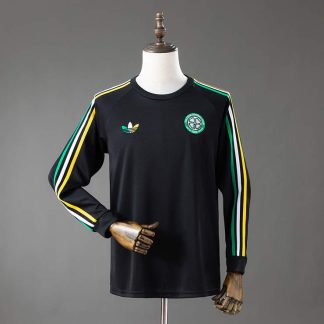 Celtic 2026/27 Svart Långärmad Traveltröja Herr Fotbollströja