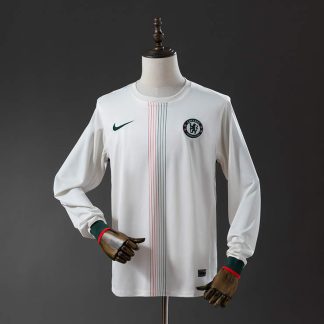 Chelsea 2025/26 Bortatröja Långärmad Fotbollströja Herr