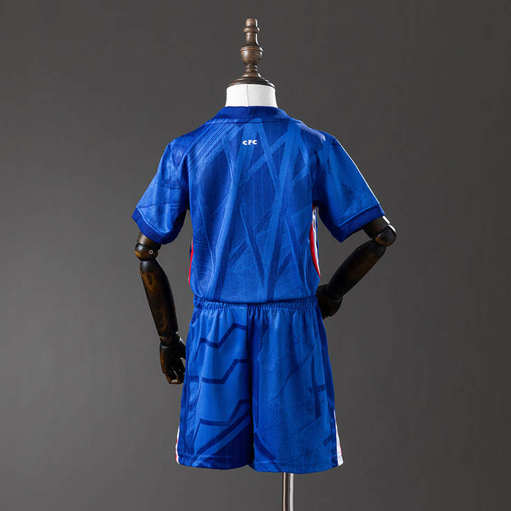 Chelsea 2025/26 Hemmatröja Barn Fotbollströja med Shorts