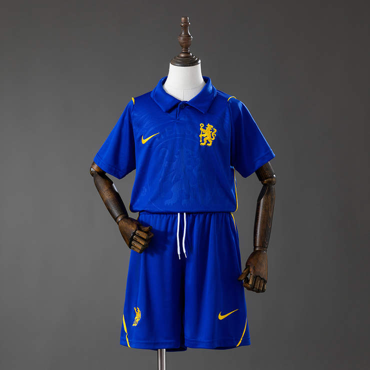Chelsea 2026/27 Hemmaställ Barn Fotbollströja med Shorts
