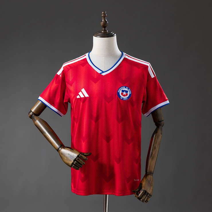 Chile VM 2026 Hemmatröja Kortärmad Fotbollströja Herr