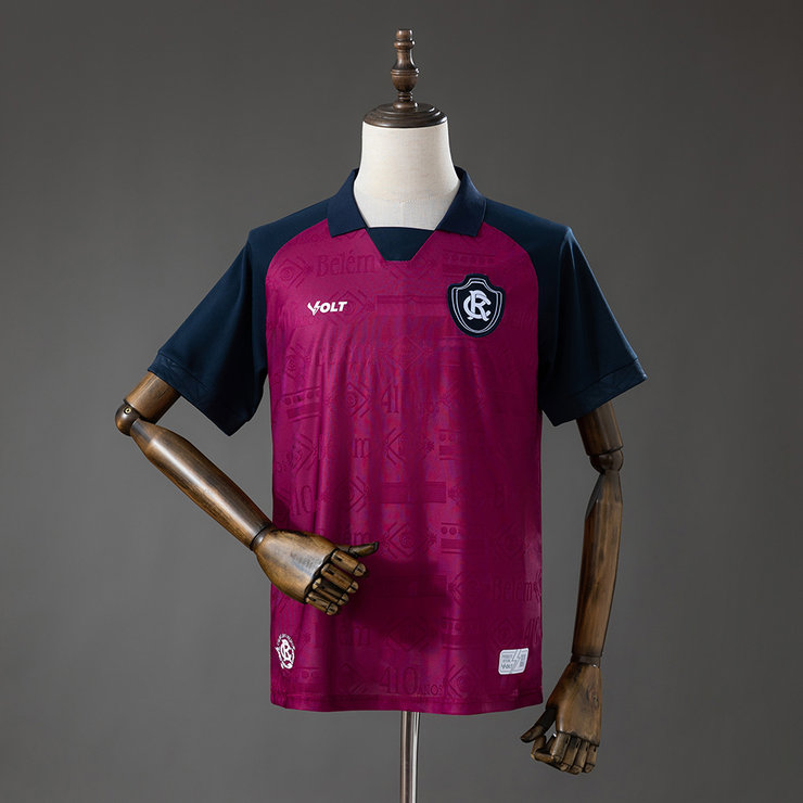 Clube do Remo 2026/27 Målvaktströja Vinröd Herr Fotbollströja