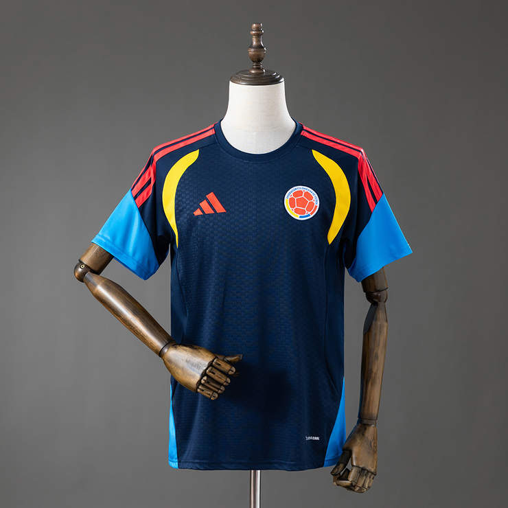 Colombia VM 2026 Träningströja Marinblå Fotboll Herr