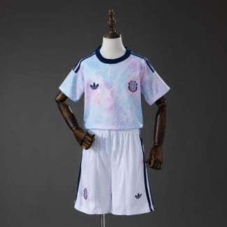 Costa Rica 2026/27 Bortatröja Barn Fotbollströja med Shorts