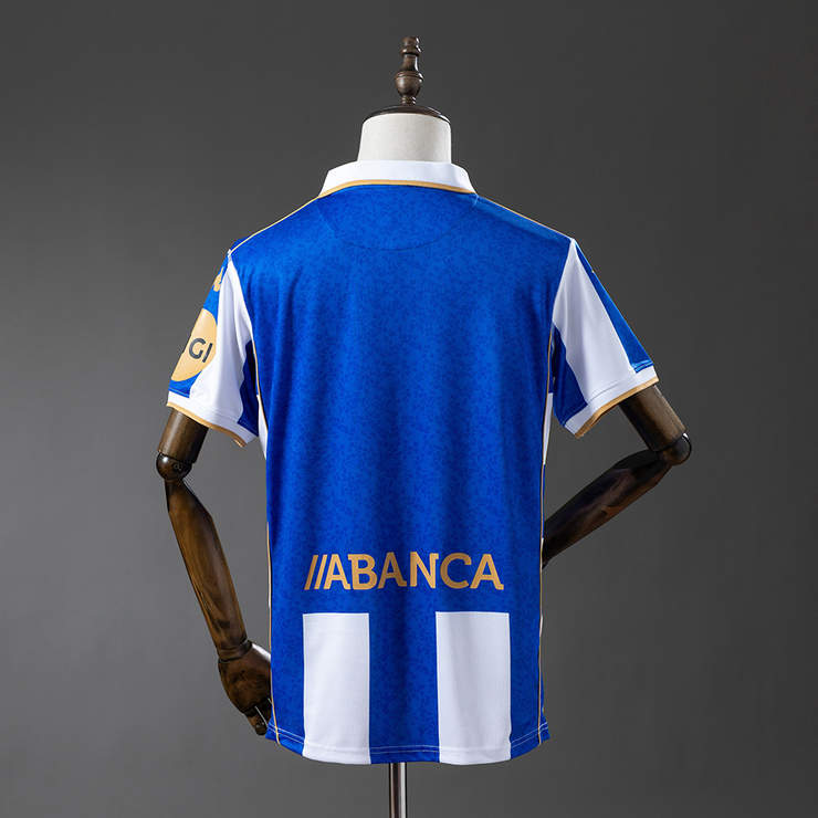 Deportivo La Coruña 2025/26 Hemmatröja Kortärmad Fotbollströja Herr