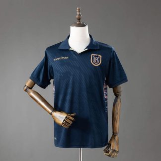 Ecuador VM 2026 Bortatröja Kortärmad Fotbollströja Herr