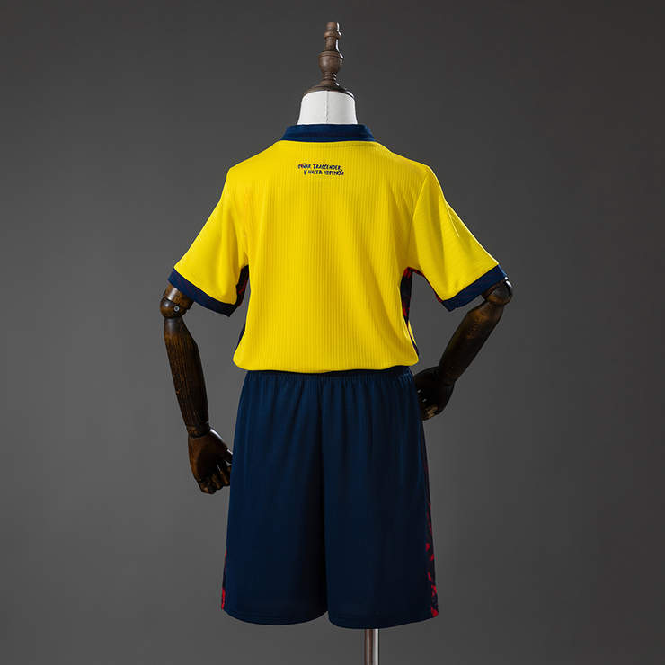 Ecuador VM 2026 Hemmaställ Barn Fotbollströja med Shorts