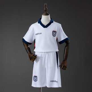 Ecuador VM 2026 Tredjeställ Barn Fotbollströja med Shorts