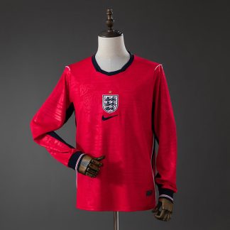 England VM 2026 Bortatröja Långärmad Fotbollströja Herr